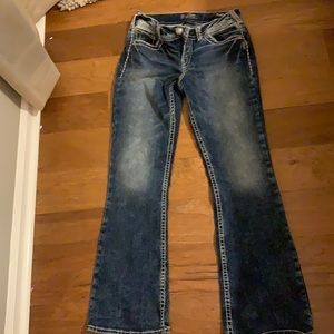 Dark wash Silver jeans